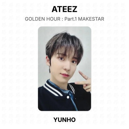 ATEEZ GOLDEN HOUR : Part.1 MAKESTAR Official Photocard