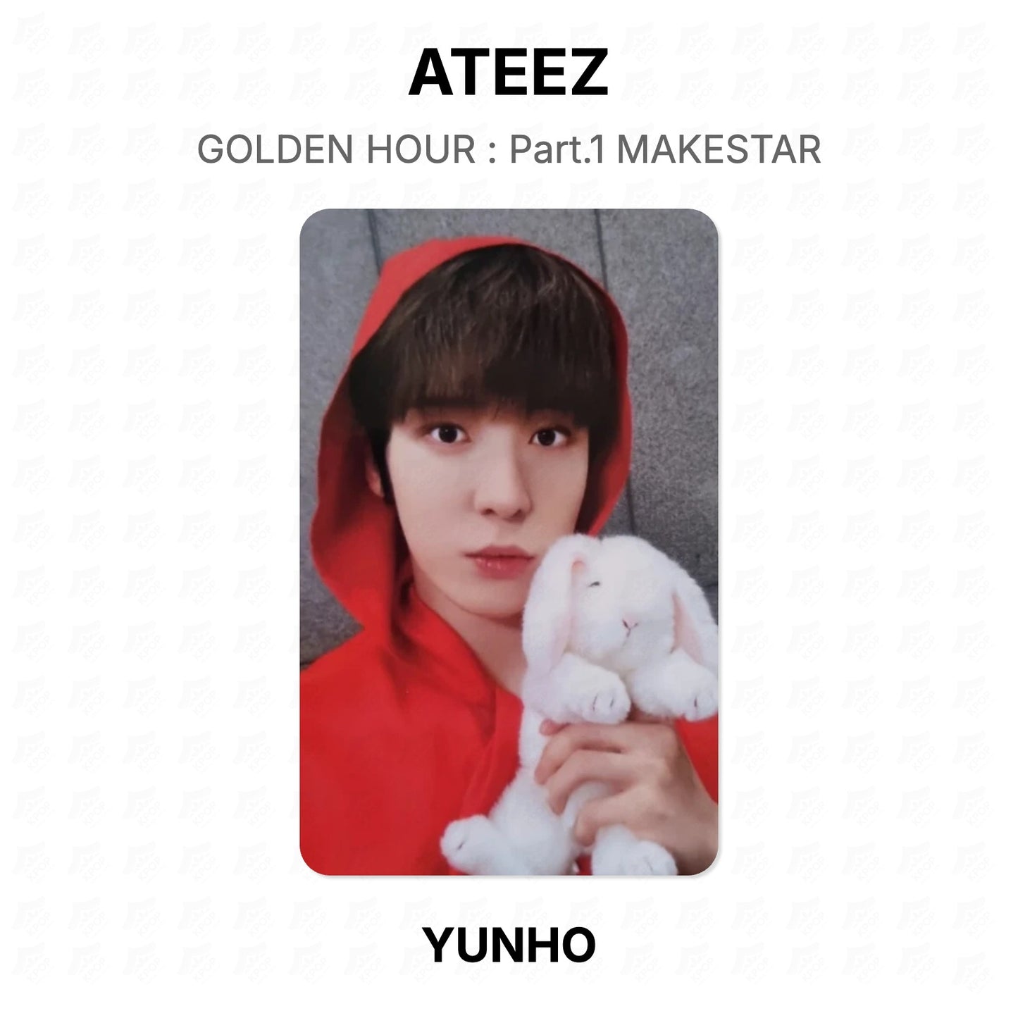 ATEEZ GOLDEN HOUR : Part.1 MAKESTAR Official Photocard