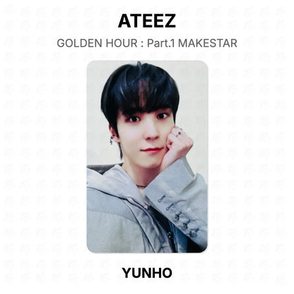 ATEEZ GOLDEN HOUR : Part.1 MAKESTAR Official Photocard