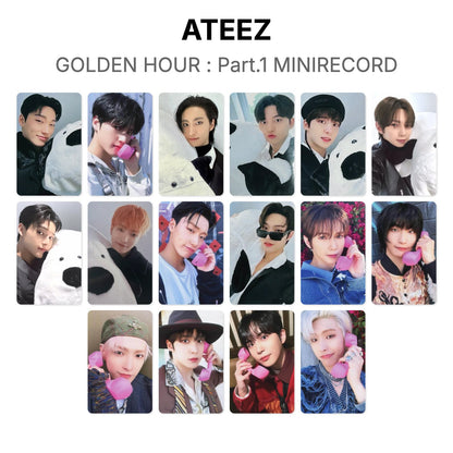 ATEEZ GOLDEN HOUR : Part.1 MINIRECORD Official Photocard