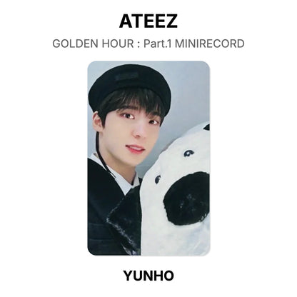 ATEEZ GOLDEN HOUR : Part.1 MINIRECORD Official Photocard