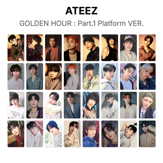 ATEEZ GOLDEN HOUR : Part.1 Platform VER. Official Photocard