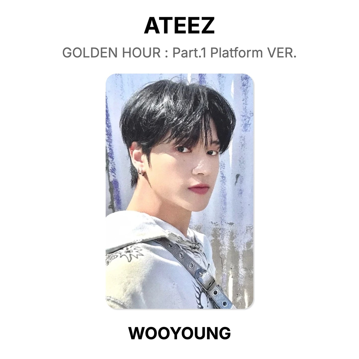ATEEZ GOLDEN HOUR : Part.1 Platform VER. Official Photocard