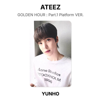 ATEEZ GOLDEN HOUR : Part.1 Platform VER. Official Photocard
