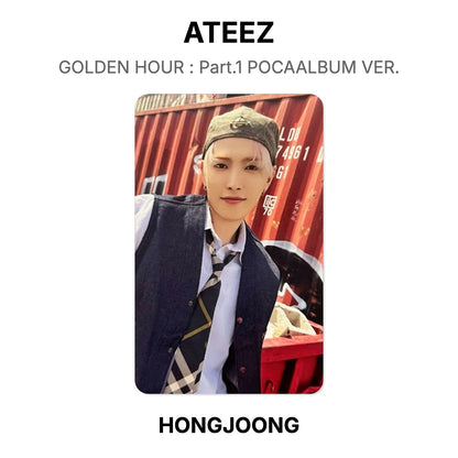 ATEEZ GOLDEN HOUR : Part.1 POCAALBUM VER. Offizielle Photocard