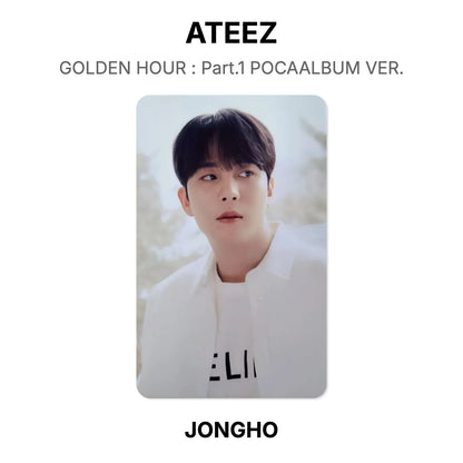ATEEZ GOLDEN HOUR : Part.1 POCAALBUM VER. Offizielle Photocard
