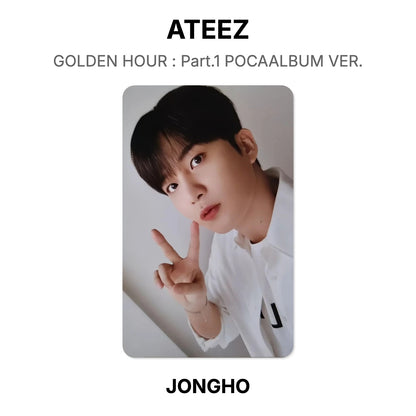 ATEEZ GOLDEN HOUR : Part.1 POCAALBUM VER. Offizielle Photocard