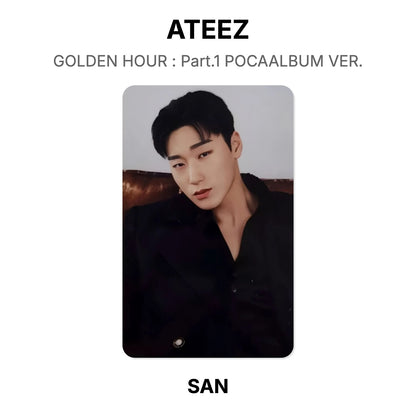 ATEEZ GOLDEN HOUR : Part.1 POCAALBUM VER. Offizielle Photocard