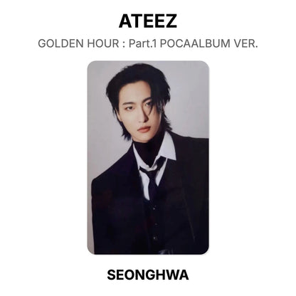 ATEEZ GOLDEN HOUR : Part.1 POCAALBUM VER. Offizielle Photocard