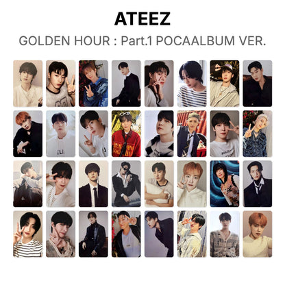 ATEEZ GOLDEN HOUR : Part.1 POCAALBUM VER. Offizielle Photocard