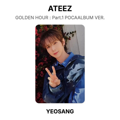 ATEEZ GOLDEN HOUR : Part.1 POCAALBUM VER. Offizielle Photocard