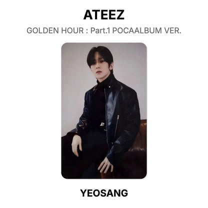 ATEEZ GOLDEN HOUR : Part.1 POCAALBUM VER. Offizielle Photocard