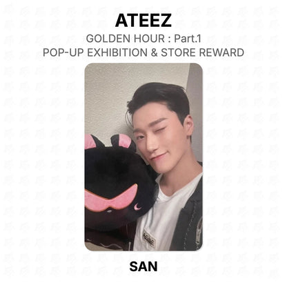 ATEEZ GOLDEN HOUR : Part.1 POP-UP EXHIBITION & STORE REWARD Official Photocard