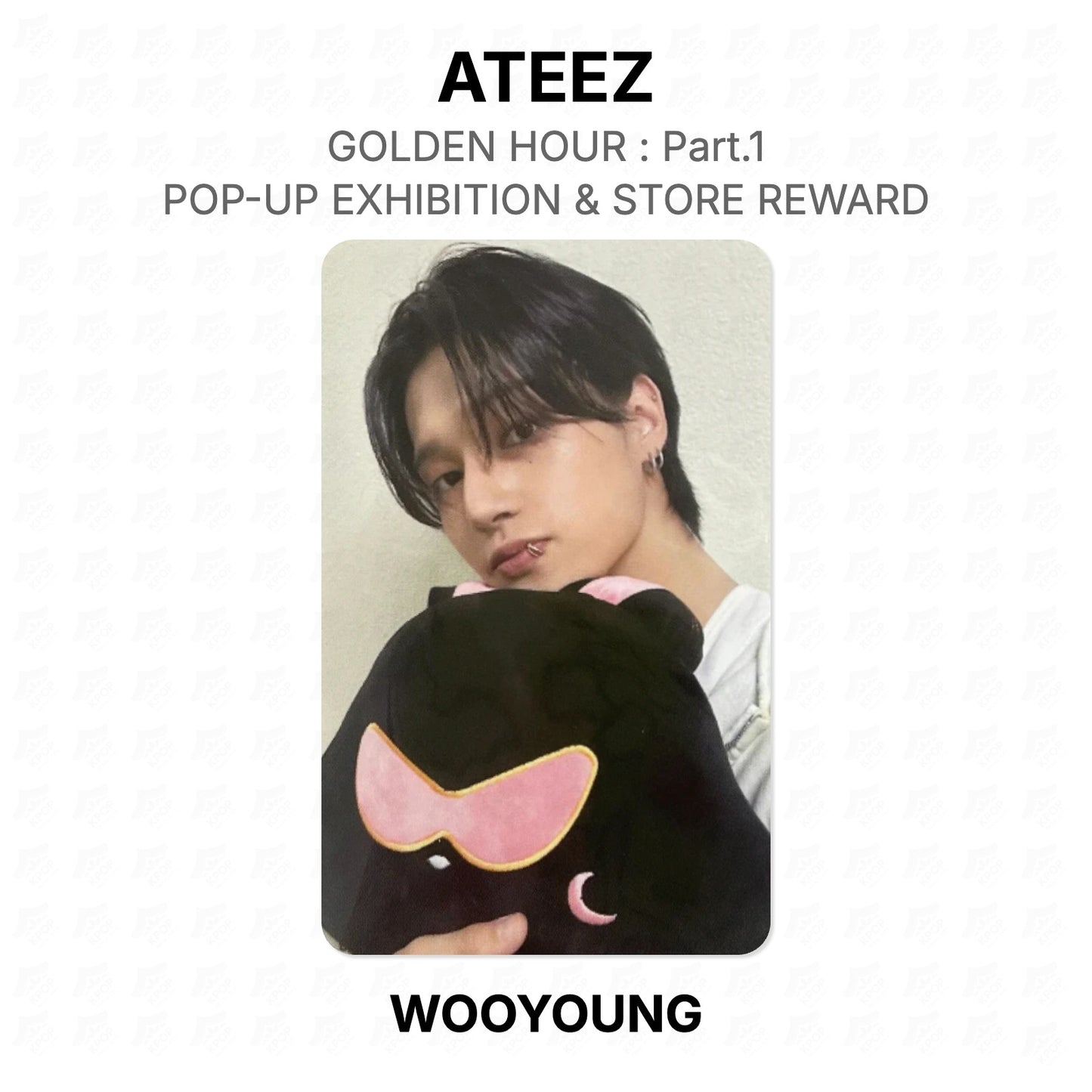 ATEEZ GOLDEN HOUR : Part.1 POP-UP EXHIBITION & STORE REWARD Official Photocard