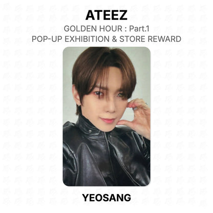 ATEEZ GOLDEN HOUR : Part.1 POP-UP EXHIBITION & STORE REWARD Official Photocard