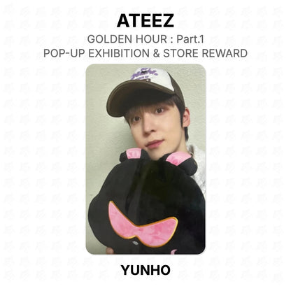 ATEEZ GOLDEN HOUR : Part.1 POP-UP EXHIBITION & STORE REWARD Official Photocard