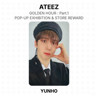 ATEEZ GOLDEN HOUR : Part.1 POP-UP EXHIBITION & STORE REWARD Official Photocard