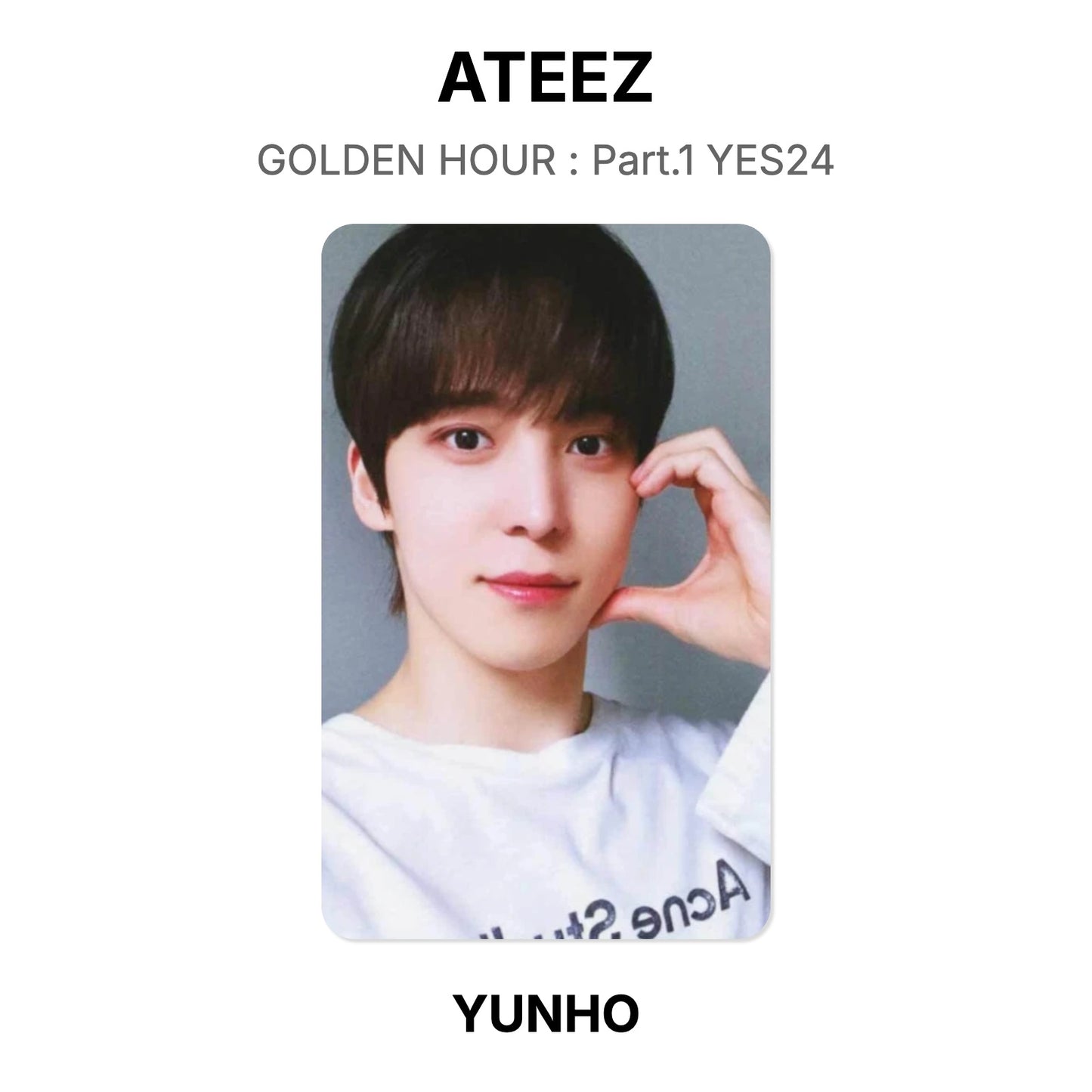 ATEEZ GOLDEN HOUR : Part.1 YES24 Offizielle Photocard