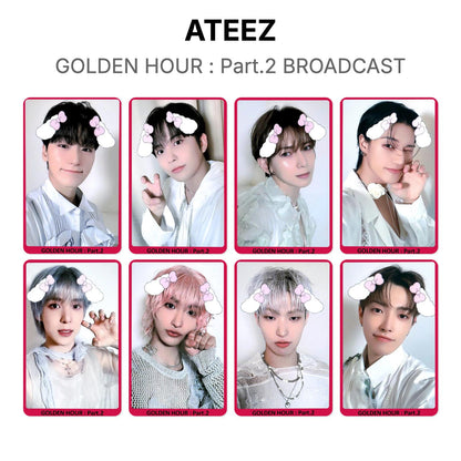ATEEZ GOLDEN HOUR : Part.2 BROADCAST Official Photocard