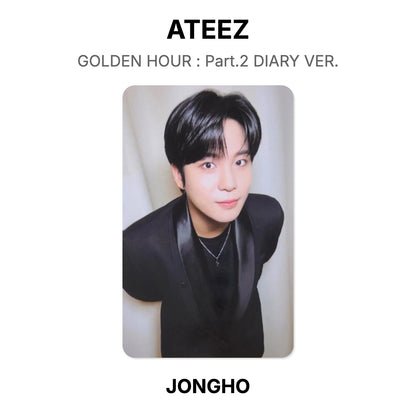 ATEEZ GOLDEN HOUR : Part.2 DIARY VER. Official Photocard