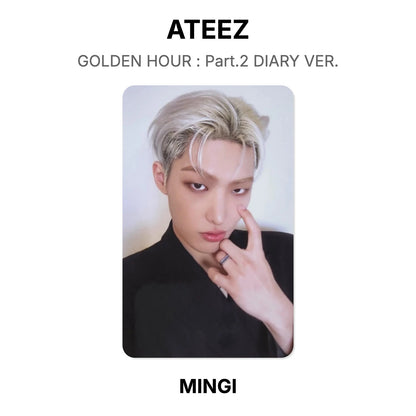ATEEZ GOLDEN HOUR : Part.2 DIARY VER. Official Photocard