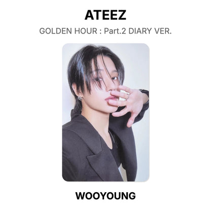 ATEEZ GOLDEN HOUR : Part.2 DIARY VER. Official Photocard