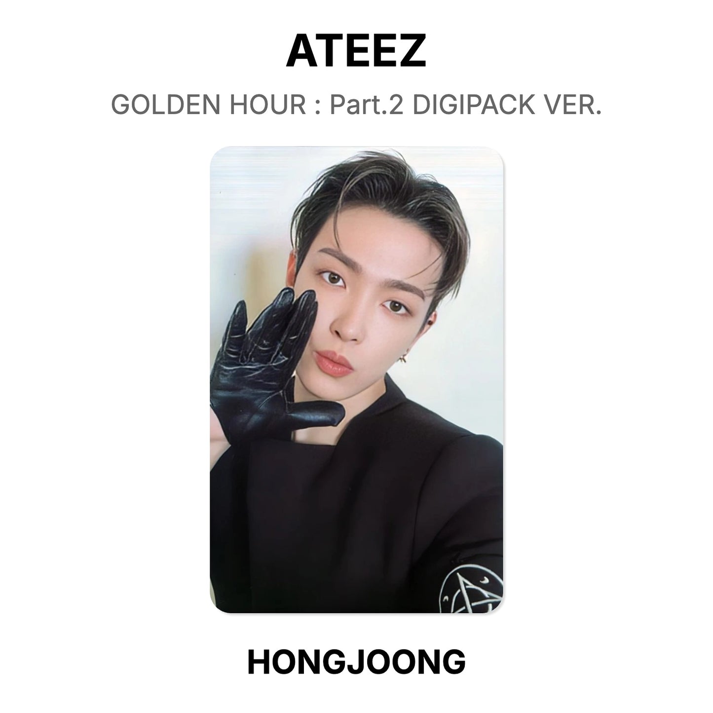 ATEEZ GOLDEN HOUR : Part.2 DIGIPACK VER. Official Photocard