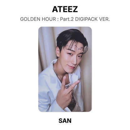 ATEEZ GOLDEN HOUR : Part.2 DIGIPACK VER. Official Photocard