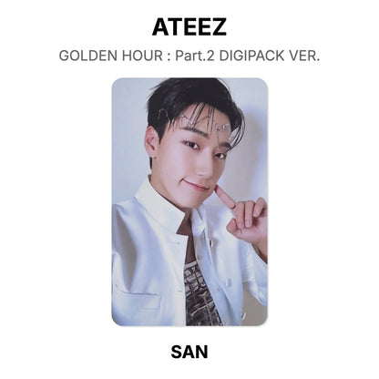 ATEEZ GOLDEN HOUR : Part.2 DIGIPACK VER. Official Photocard
