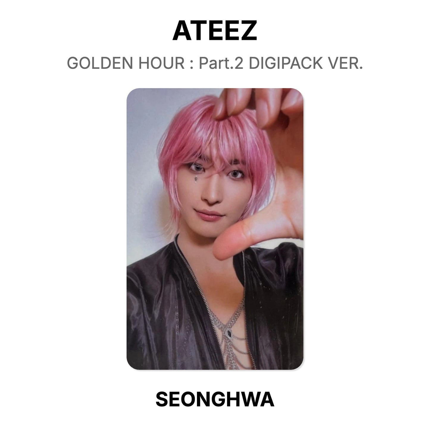 ATEEZ GOLDEN HOUR : Part.2 DIGIPACK VER. Official Photocard