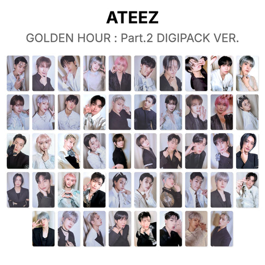 ATEEZ GOLDEN HOUR : Part.2 DIGIPACK VER. โฟโต้การ์ดของแท้