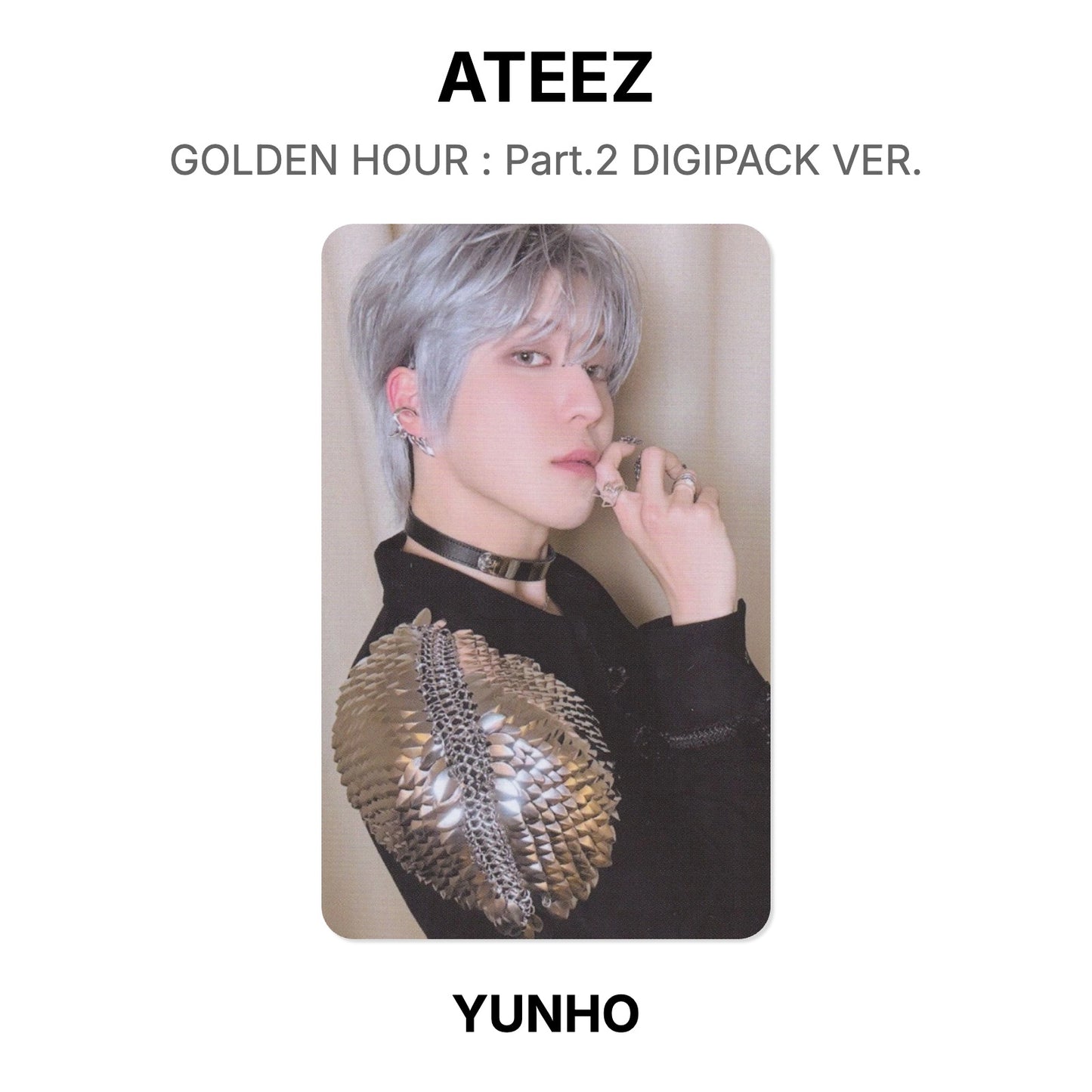 ATEEZ GOLDEN HOUR : Part.2 DIGIPACK VER. Official Photocard