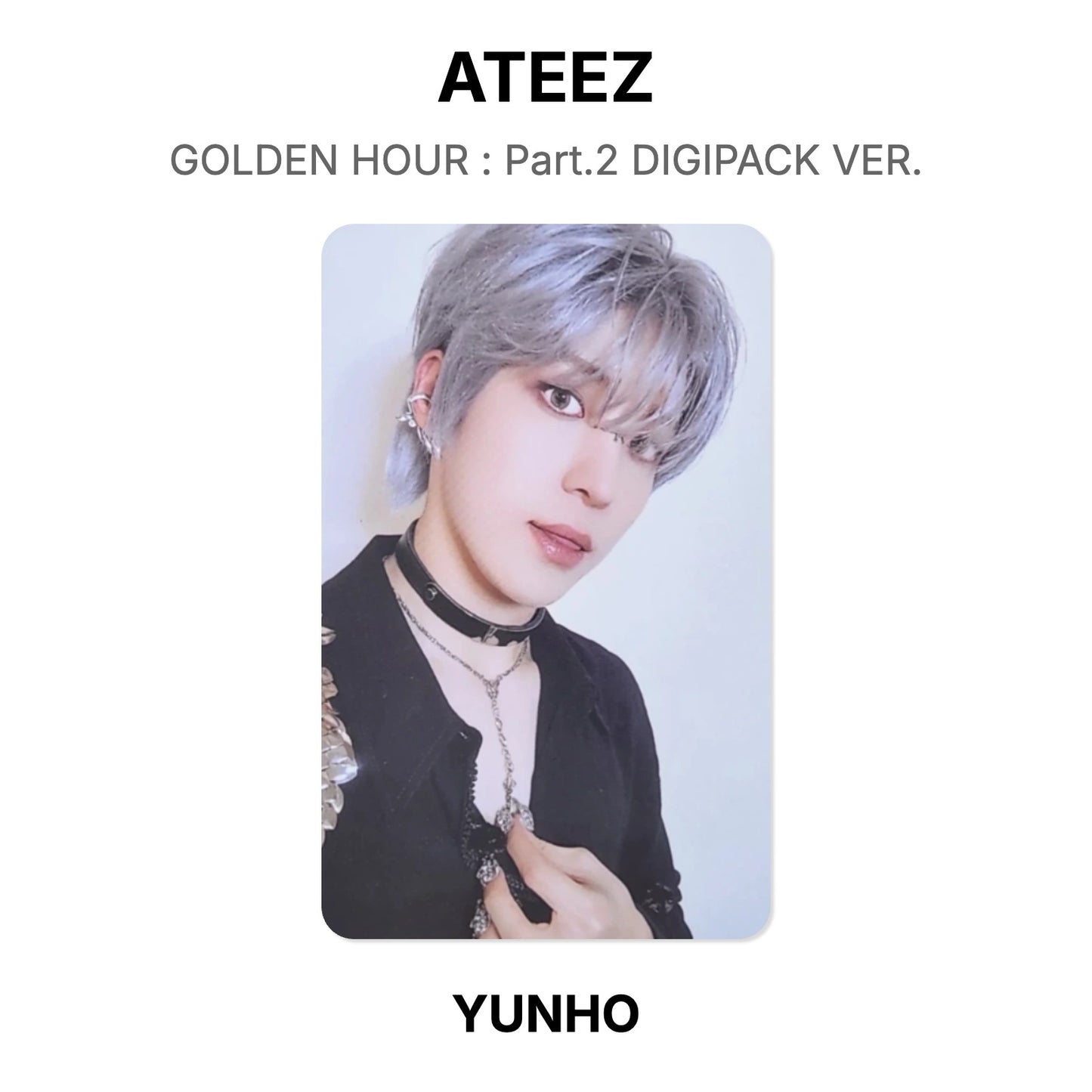 ATEEZ GOLDEN HOUR : Part.2 DIGIPACK VER. Official Photocard
