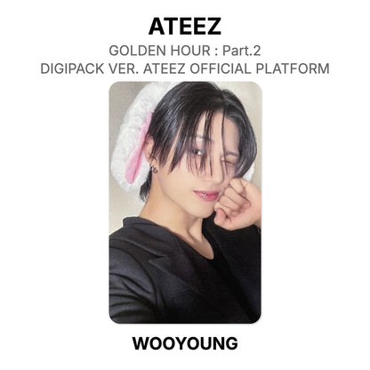 ATEEZ GOLDEN HOUR : Part.2 DIGIPACK VER. ATEEZ OFFICIAL PLATFORM Offizielle Photocard