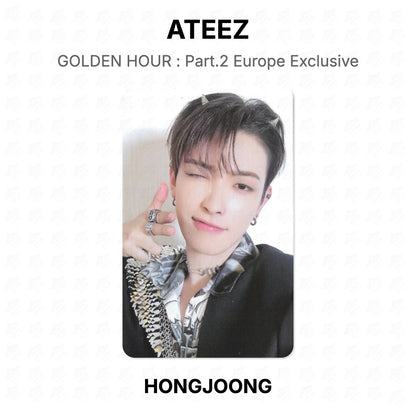 ATEEZ GOLDEN HOUR : Part.2 Europe Exclusive Official Photocard