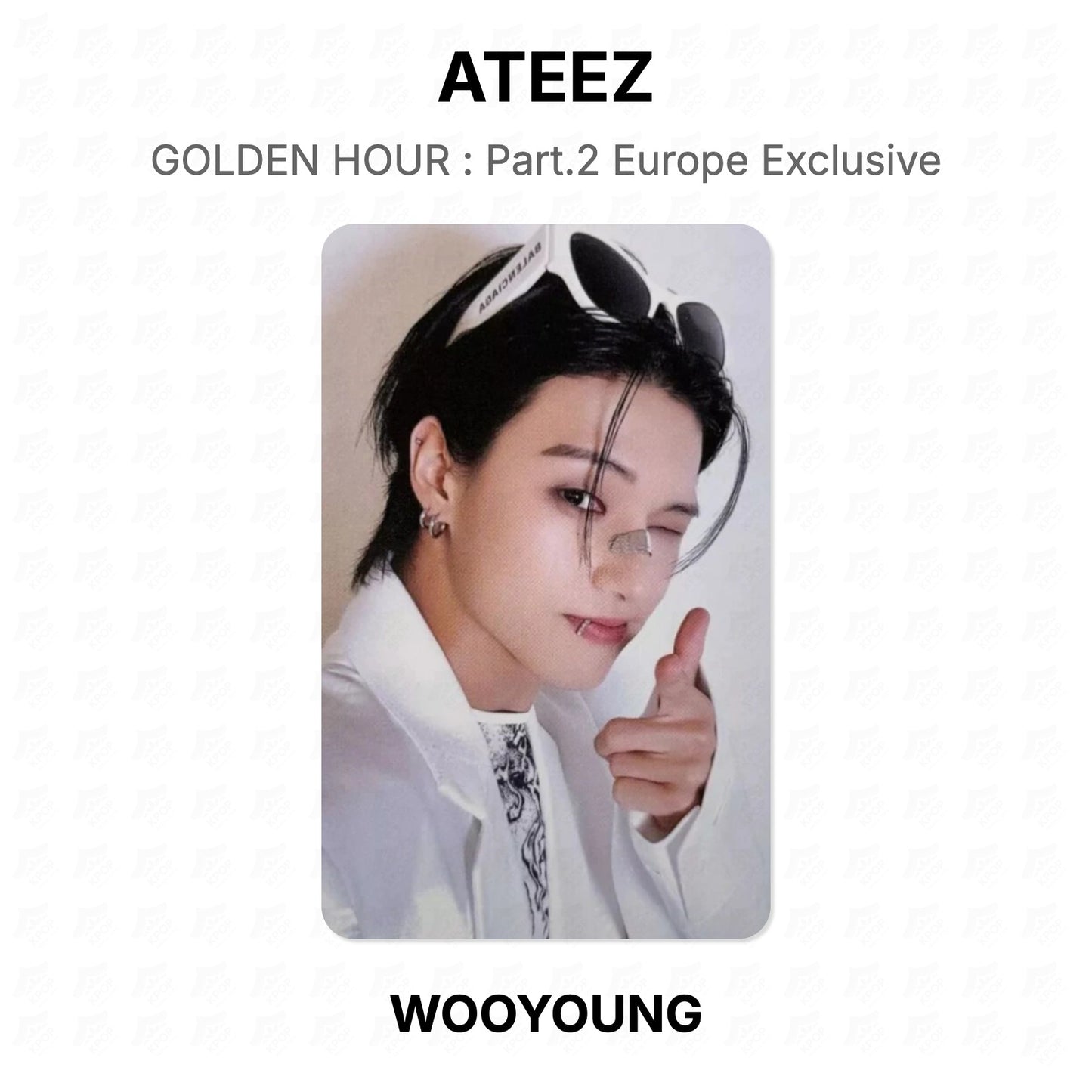 ATEEZ GOLDEN HOUR : Part.2 Europe Exclusive Official Photocard