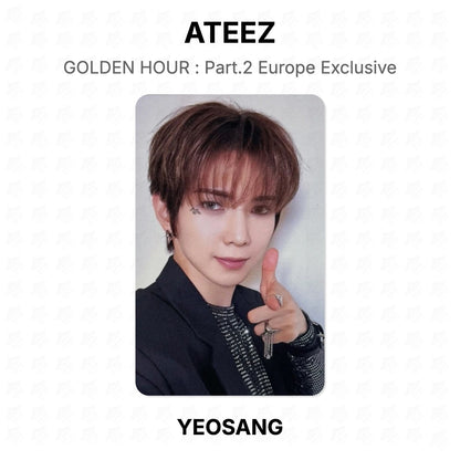 ATEEZ GOLDEN HOUR : Part.2 Europe Exclusive Official Photocard