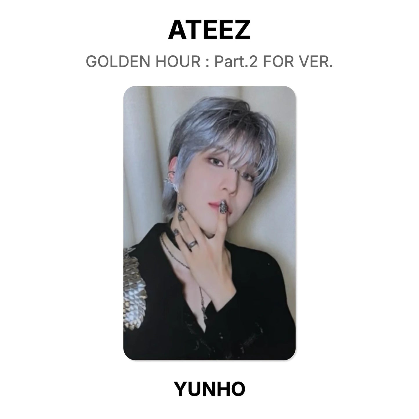 ATEEZ GOLDEN HOUR : Part.2 FOR VER. Offizielle Photocard
