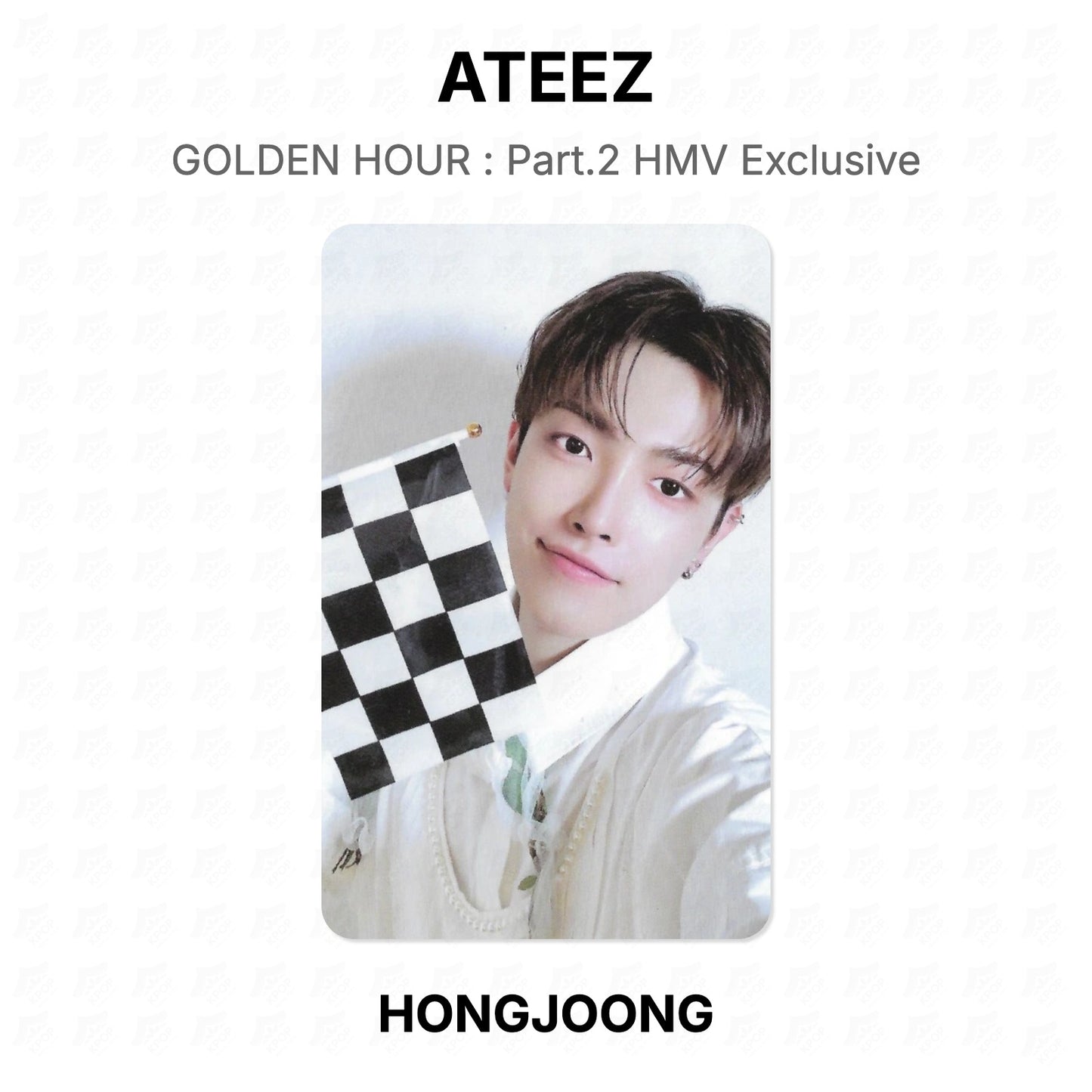ATEEZ GOLDEN HOUR : Part.2 HMV Exclusive Official Photocard