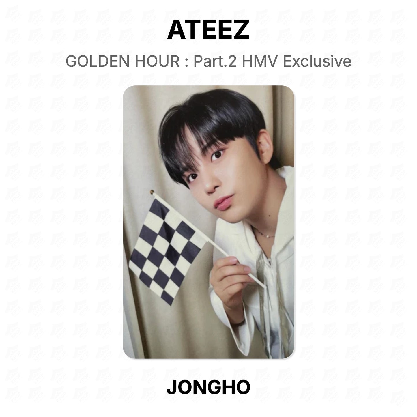 ATEEZ GOLDEN HOUR : Part.2 HMV Exclusive Official Photocard