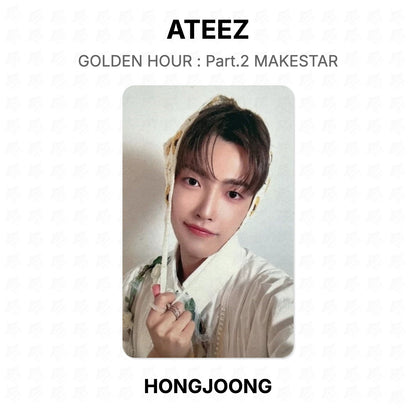 ATEEZ GOLDEN HOUR : Part.2 MAKESTAR Official Photocard