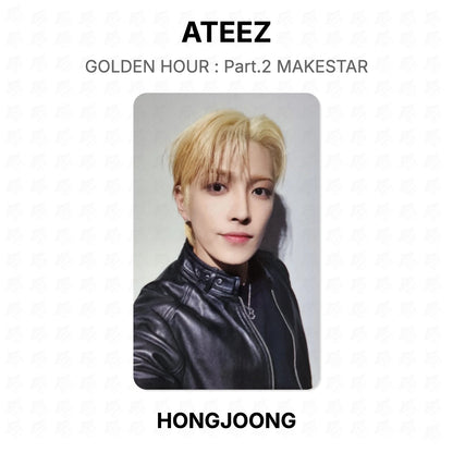 ATEEZ GOLDEN HOUR : Part.2 MAKESTAR Official Photocard