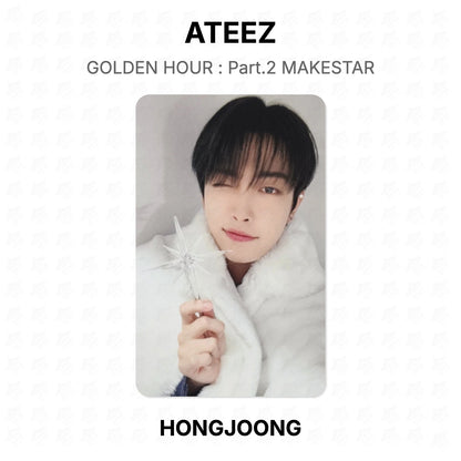 ATEEZ GOLDEN HOUR : Part.2 MAKESTAR Official Photocard