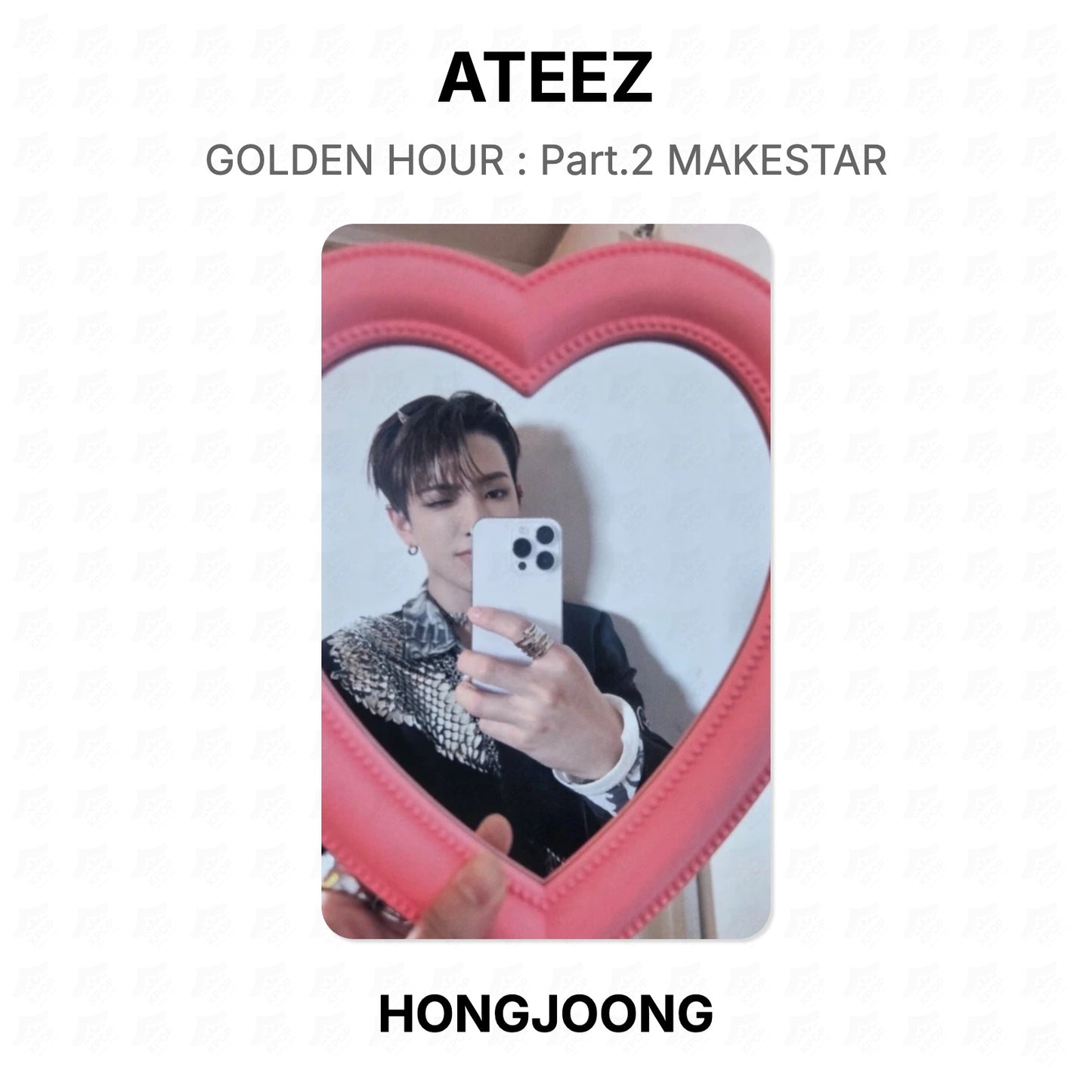 ATEEZ GOLDEN HOUR : Part.2 MAKESTAR Official Photocard