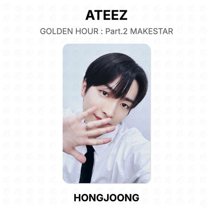 ATEEZ GOLDEN HOUR : Part.2 MAKESTAR Official Photocard