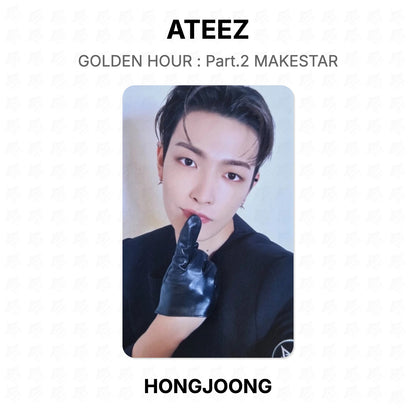 ATEEZ GOLDEN HOUR : Part.2 MAKESTAR Official Photocard