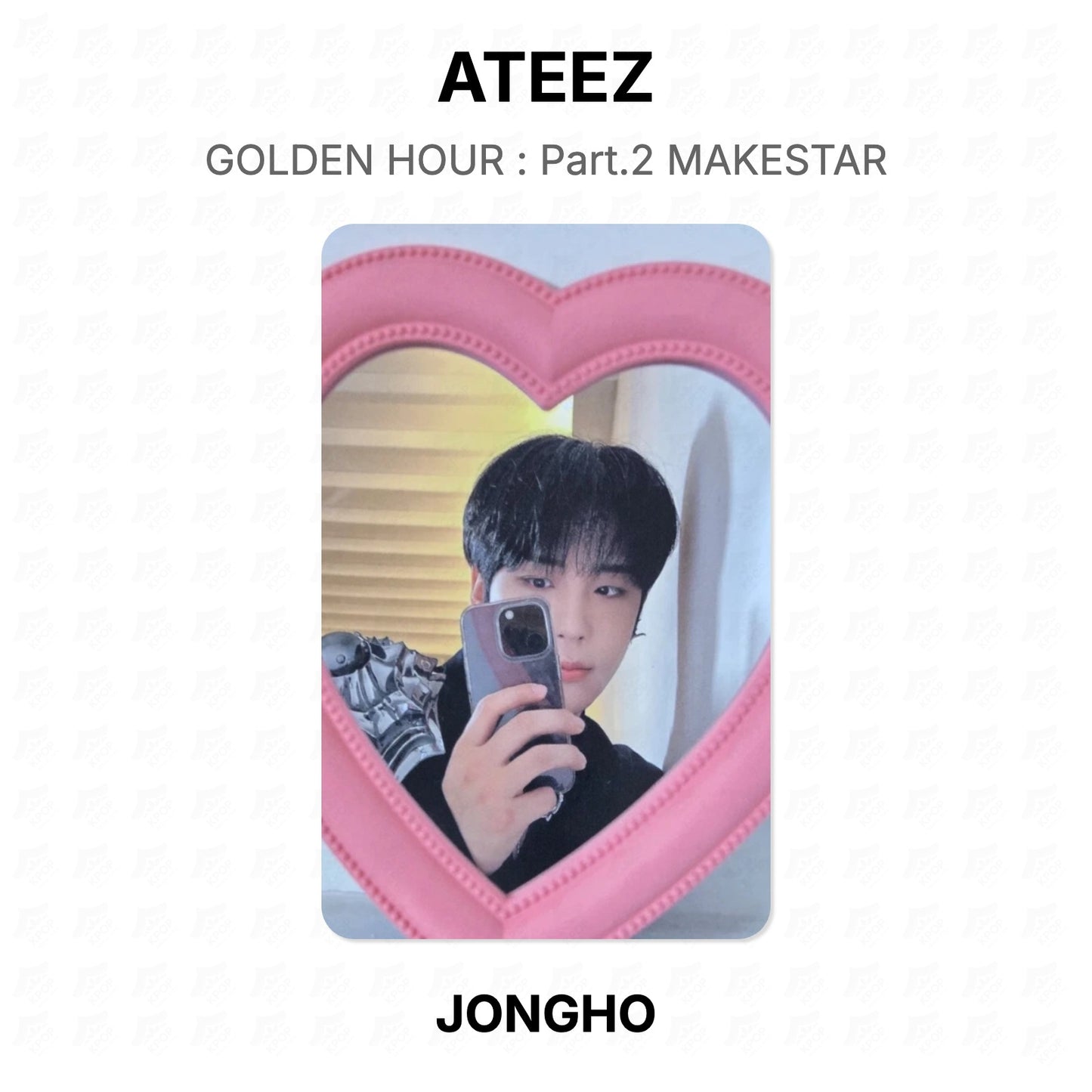 ATEEZ GOLDEN HOUR : Part.2 MAKESTAR Official Photocard