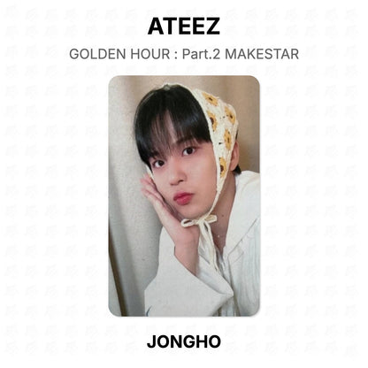 ATEEZ GOLDEN HOUR : Part.2 MAKESTAR Official Photocard