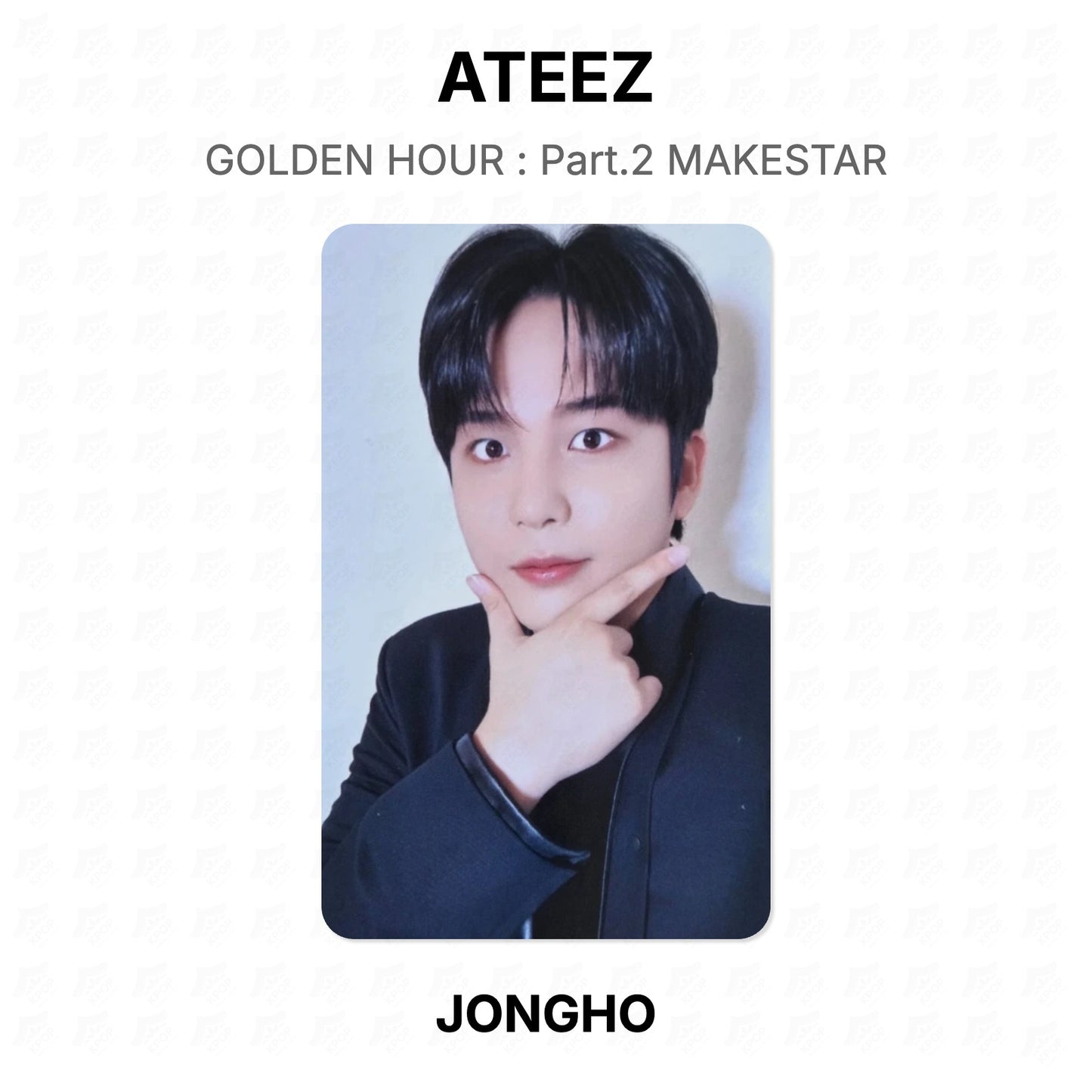 ATEEZ GOLDEN HOUR : Part.2 MAKESTAR Official Photocard