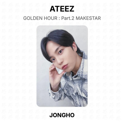 ATEEZ GOLDEN HOUR : Part.2 MAKESTAR Official Photocard